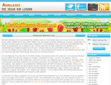 Tablet Screenshot of annuaire-de-jeux.com